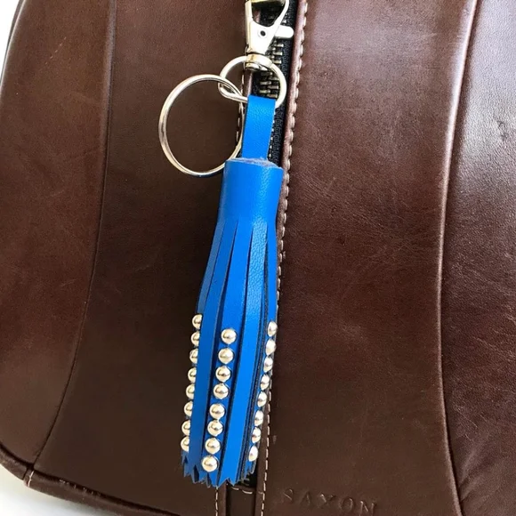 Leather tassel, charm, keychain - Picture 4 of 4